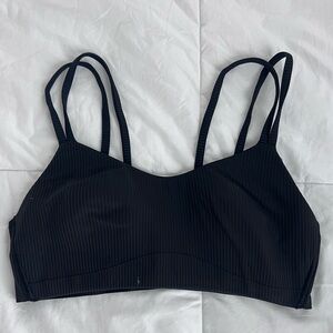 Lululemon Like a cloud bra, black ribbed